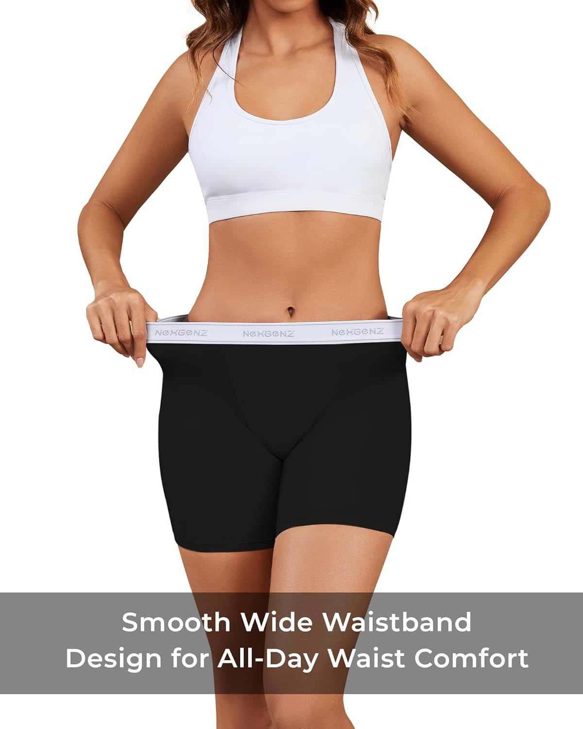 Cotton Boyshort Underwear for Women boxer briefs 4 Pack - Image 2