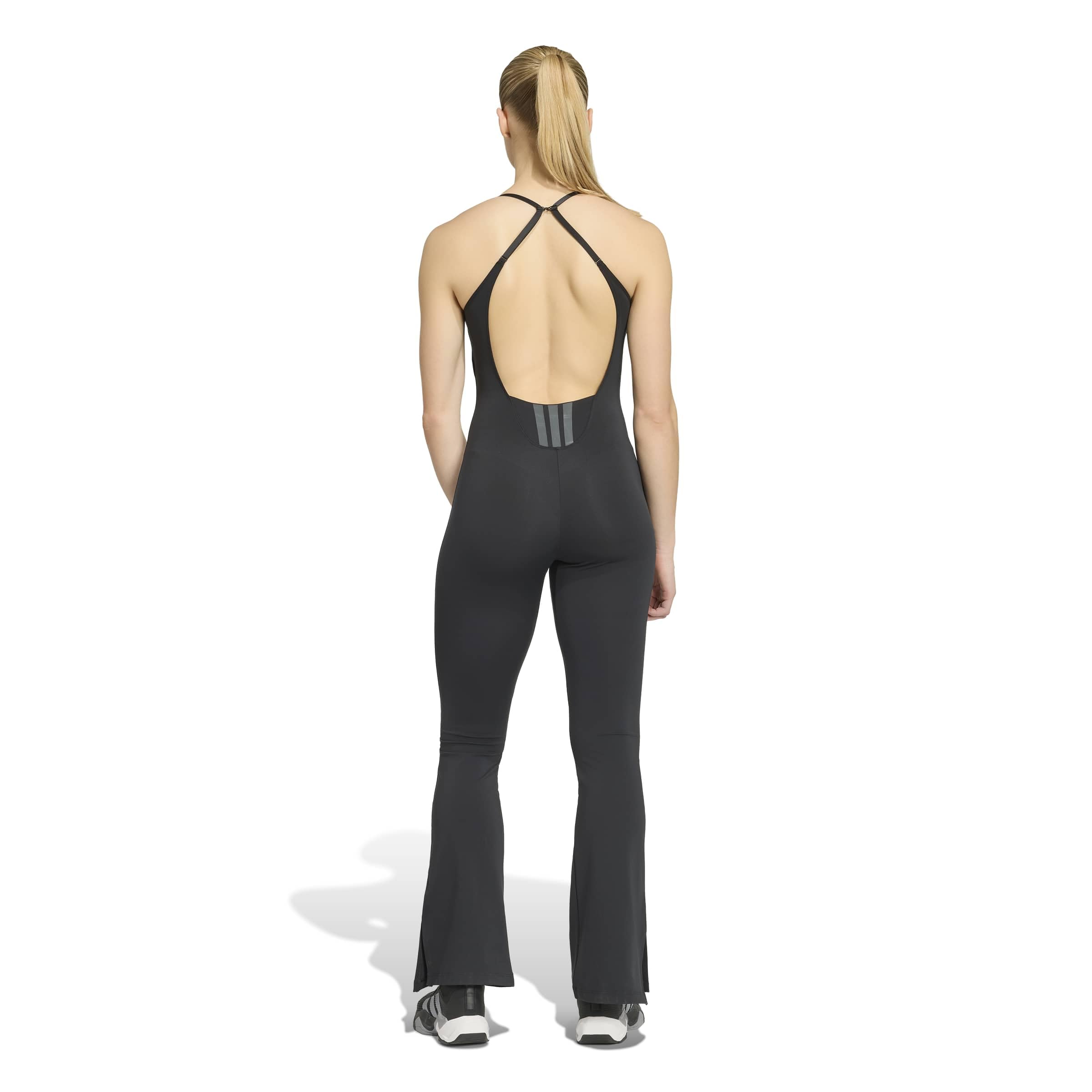 adidas Damen All Me Flare Onesie Trainingsanzug