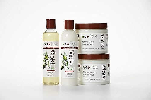 Miniatura 8 de EDEN BodyWorks JojOba Monoi Champú Hidratante  8 oz  Limpia suavemente, nutre y protege el cabello y el cuero cabelludo, el embalaje puede variar