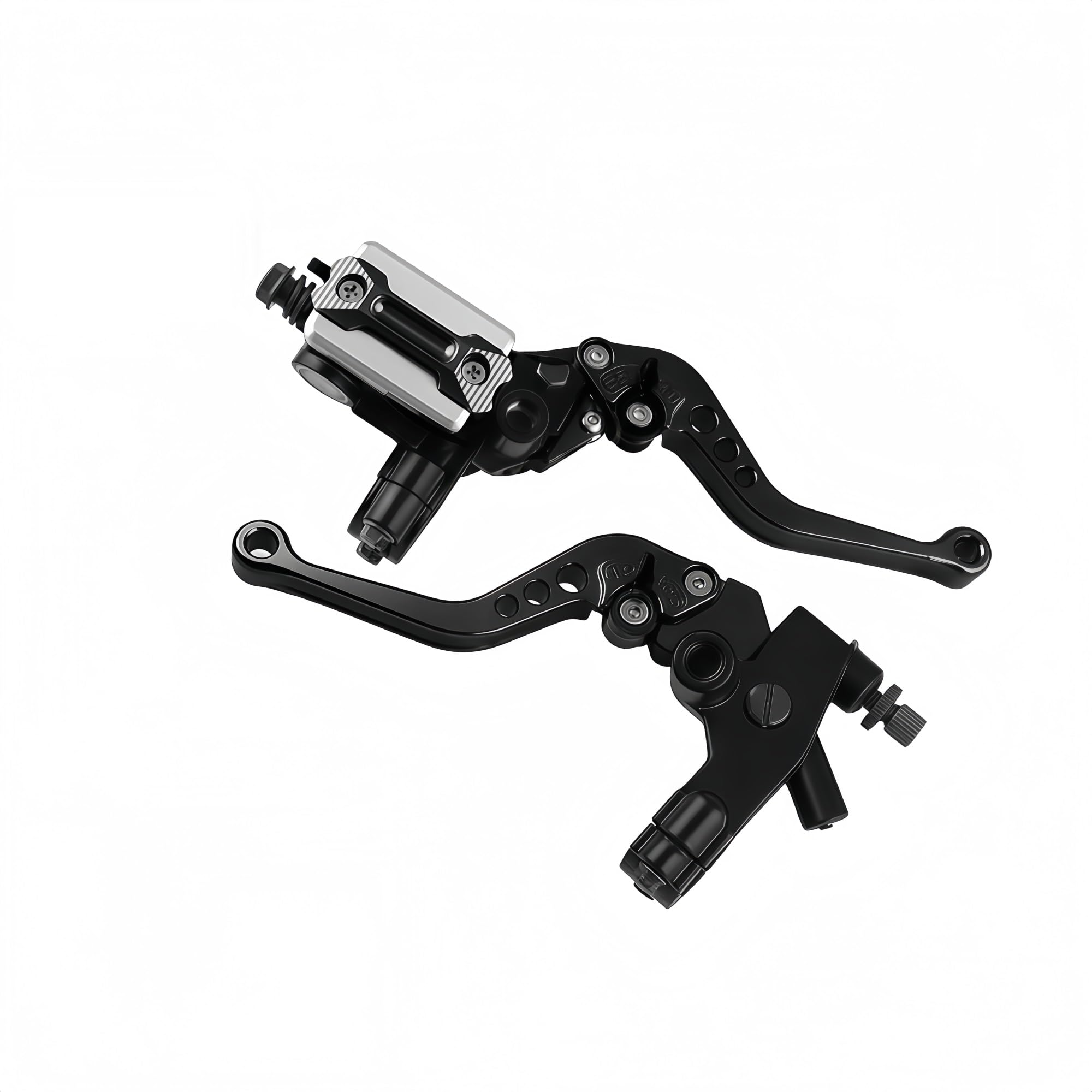Leviers de frein et d'embrayage noirs pour moto Yamaha Aerox et MT 03