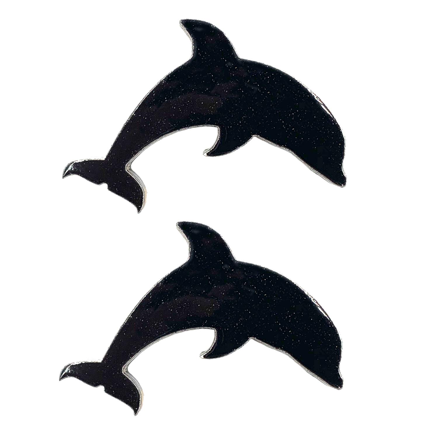 Aquatic Custom Tile Porcelain Swimming Pool Glitter Dolphin Step Marker Mosaic (4.5