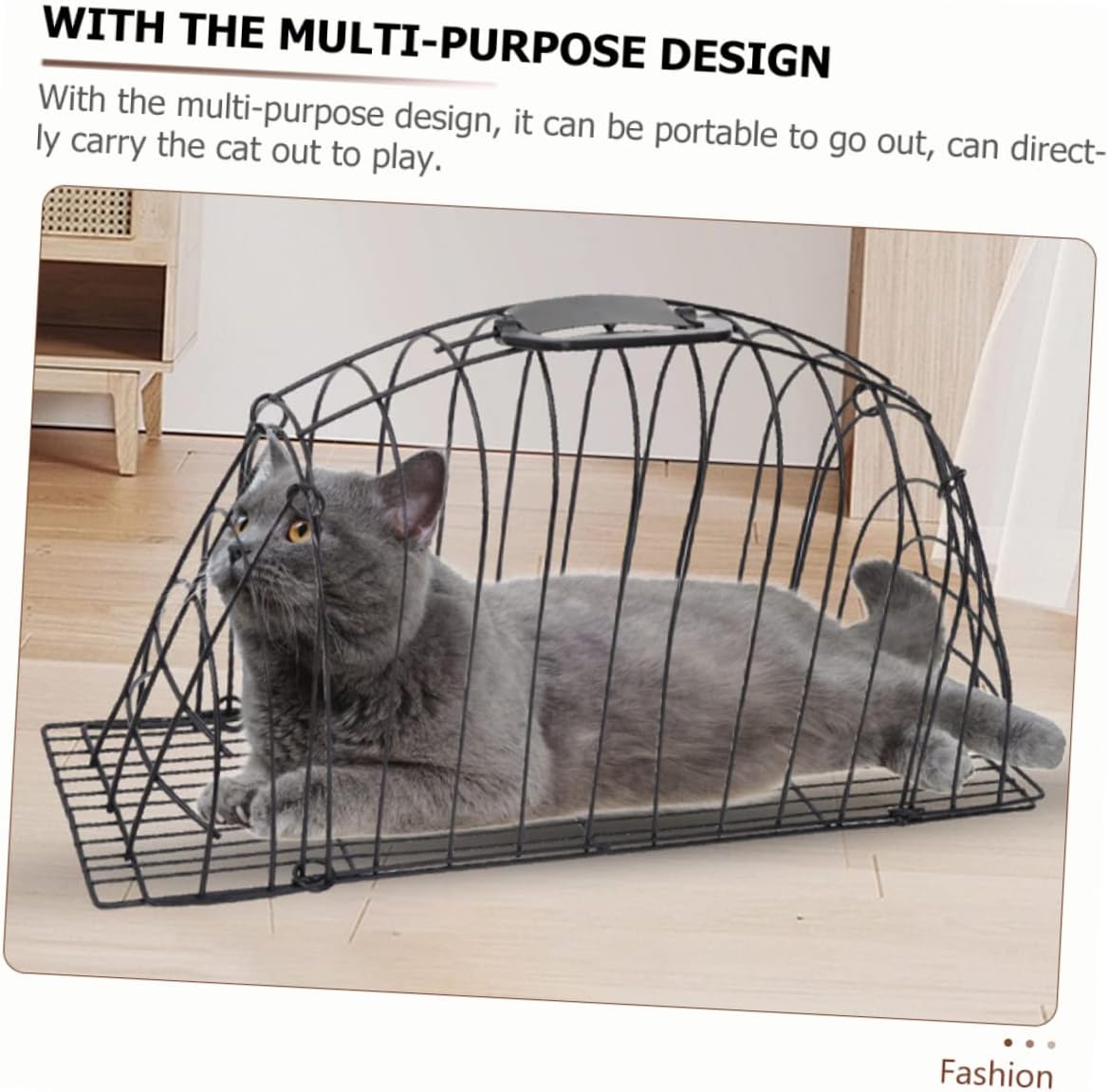 BESPORTBLE Scratch-Resistant Cat Bath Cage Durable Grooming Shower Enclosure for Kittens and Cats Portable Pet Dryer Cage for Safe Bathing and Nail Trimming