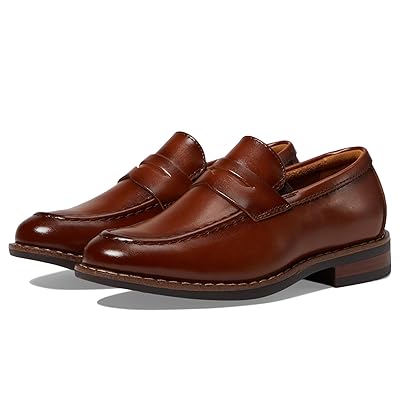 Florsheim Kids Rucci Penny Loafer Jr. (Toddler/Little Kid/Big Kid) Boys Shoes Cognac