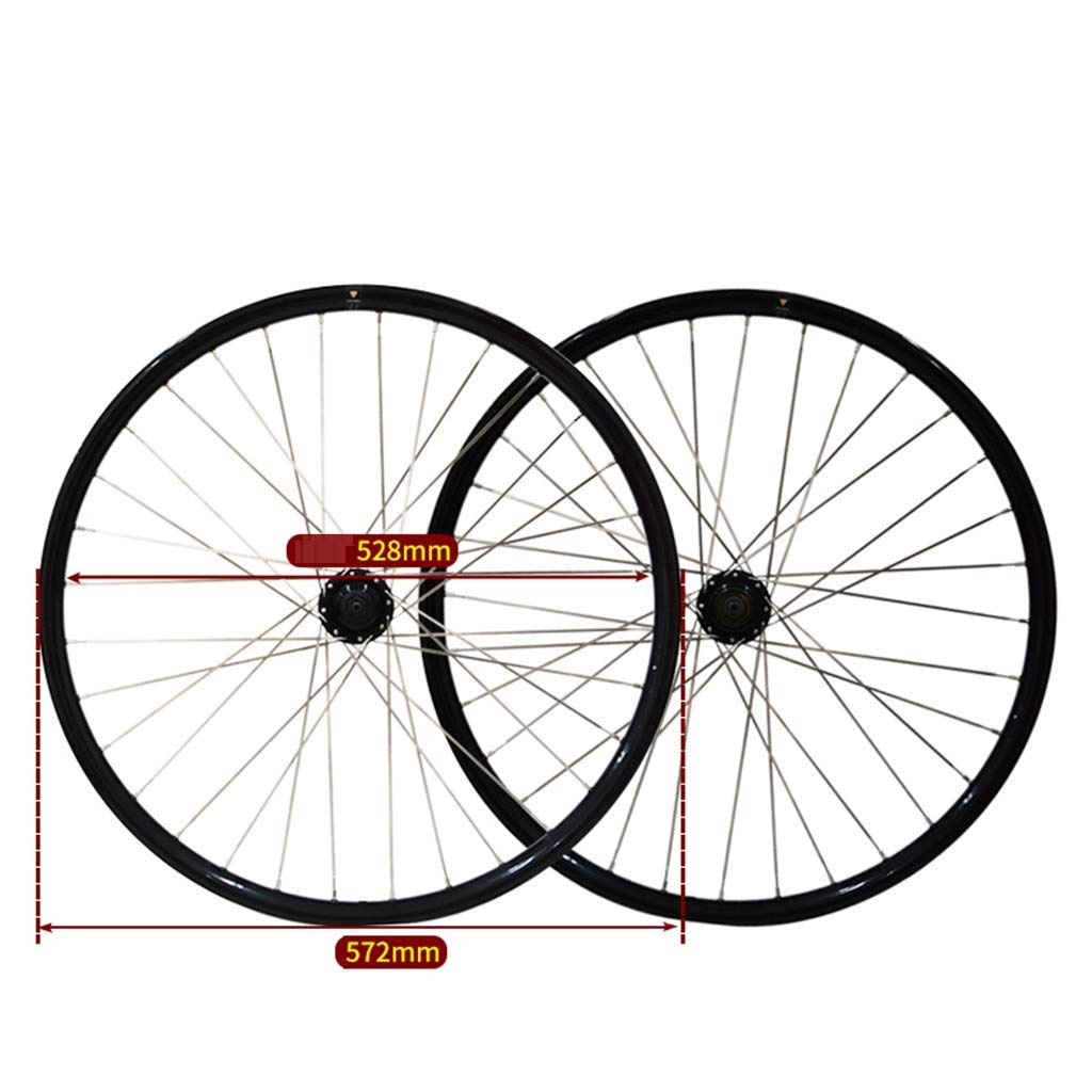 Amazon | 自転車ホイール26インチバイクホイールセットMTB二重壁合金