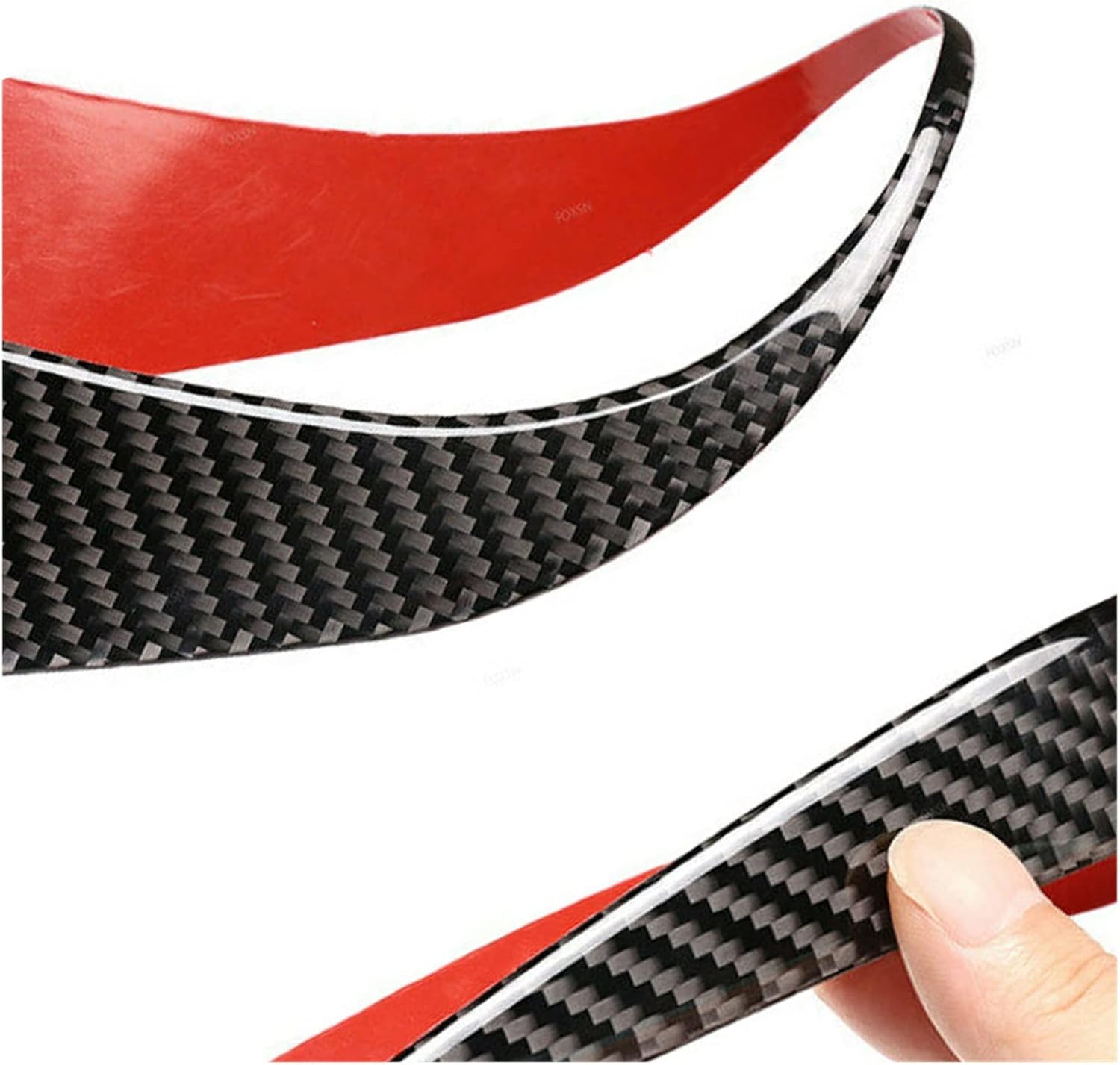 jfqm Car Carbon Fiber Center Console Multimedia Button Knob Panel Cover Frame Set Fit for Mercedes Benz V-Class W447 V250 2015-2020