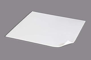 MATNIKS Food Grade Silicone Rubber Sheet 12x12-inch by 1/8 White - Duro Shore A65 High Temperature Heavy Duty for Gaskets DIY Food Covers Lids Sealing Material Supports Microwave Oven Protection