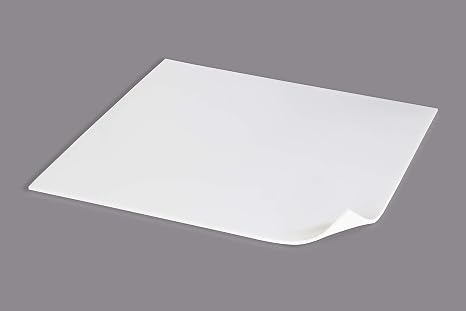 MATNIKS Food Grade Silicone Rubber Sheet 12x12-inch by 1/8 White