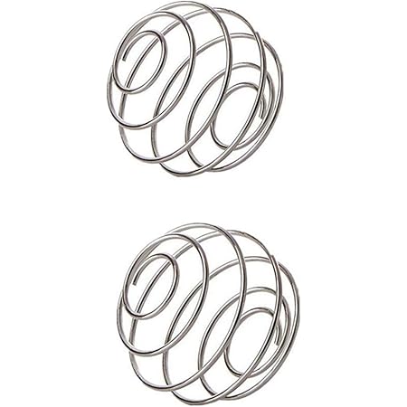 Amazon 5x304 ステンレス スチール ブレンダー ボトル ミキシング 泡だて器 ボール カップ プロテイン シェーカー 泡立ボール エッグカッター オンライン通販