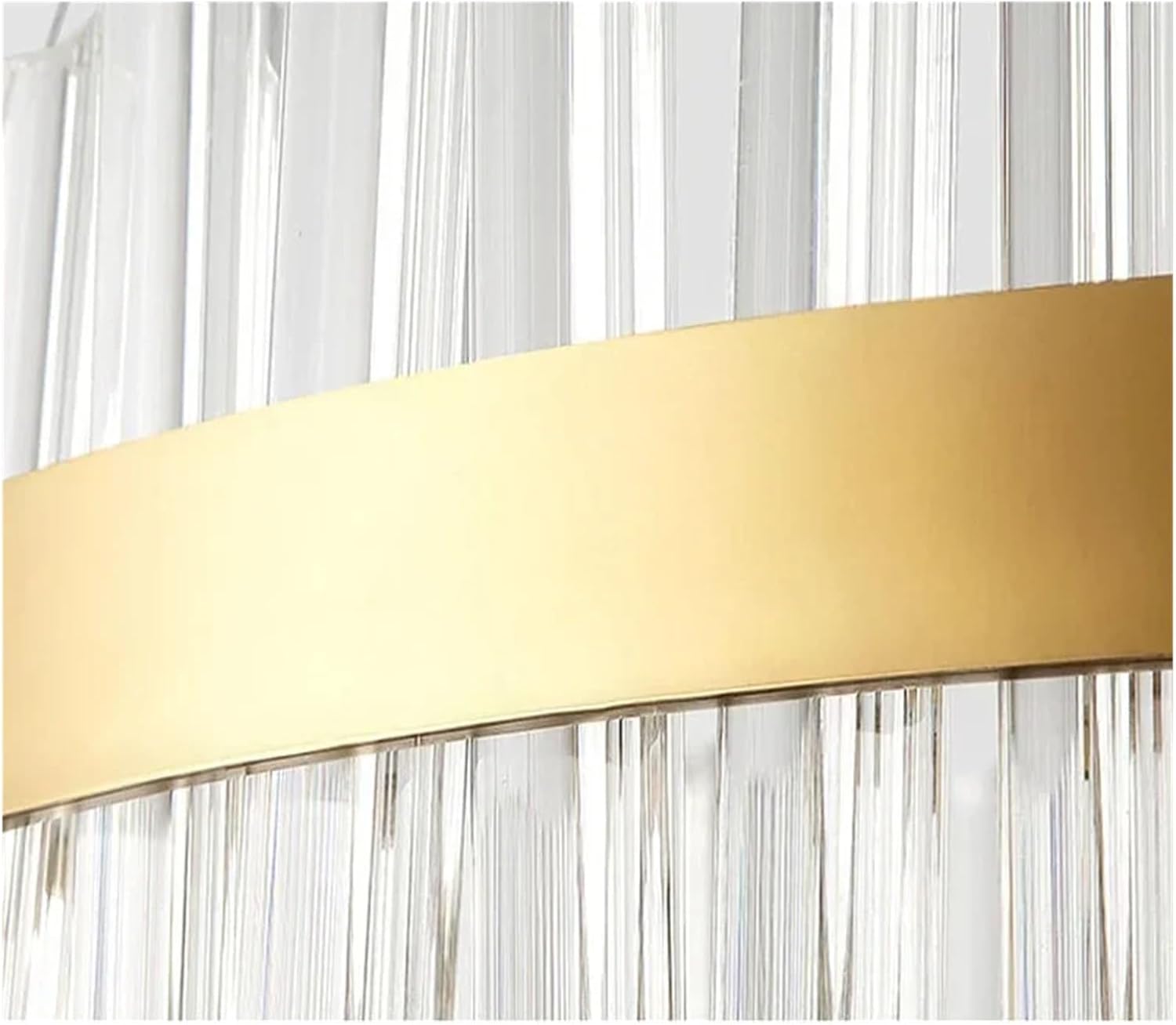 Modern Crystal Chandelier K9 LED Ring Home Kitchen Bedroom Living Room Decoration Mall Interior Lighting,Indoor Illumination