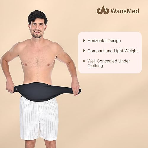 Miniatura 4 de Ostomy Bag Covers for Men and Women  Sports and Daily Life  Leak-Proof and Odor-Masking Solution, Black(L)