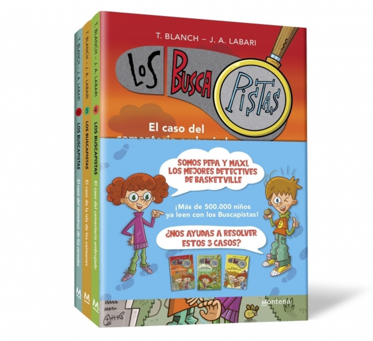 Los BuscaPistas 4, 5 y 6 - Pack Los BuscaPistas (Jóvenes lectores)