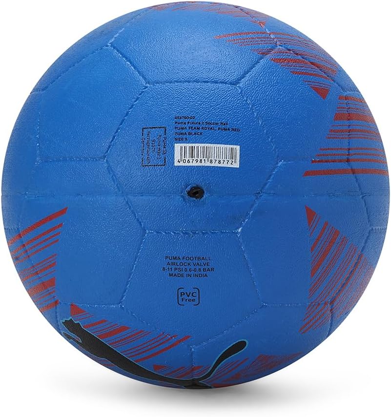 Puma Unisex-Adult Future 2 Soccer Ball, Team Royal-Red-Black, 5 (5476002)