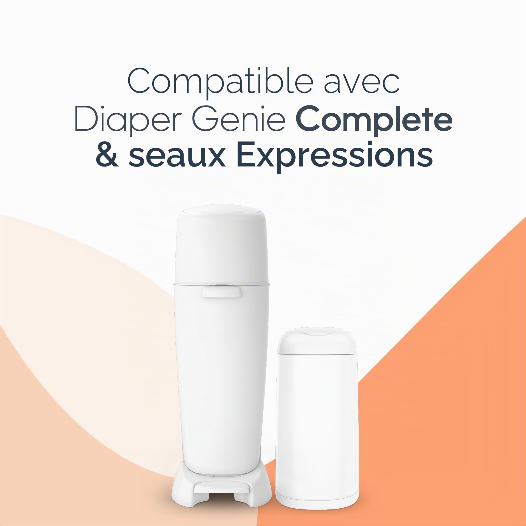 Diaper Genie Playtex Max Fresh Lot de 3 sacs de recharge pour couches 810 ct