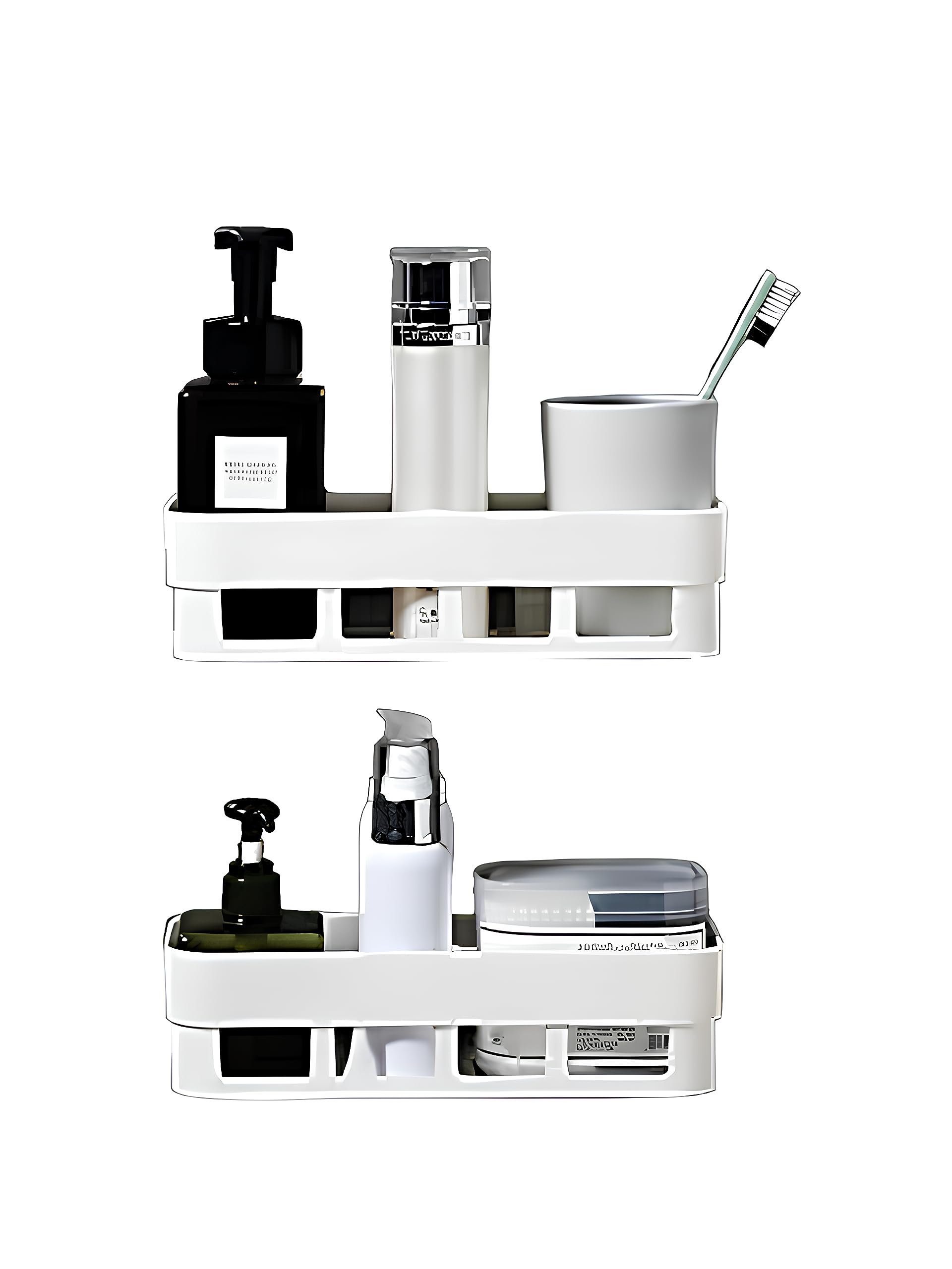 Lumber Bathroom Shelves Self-Adhesive Sticker Hook Multipurpose Shelf Wall Holder Bathroom Storage Rack with 2 soap Stand Box Strong Shower Rack Shelf (1 Bathroom Shelves+ 2 Shop Box) (B0BNC4262P) Amazon Price History, Amazon Price Tracker