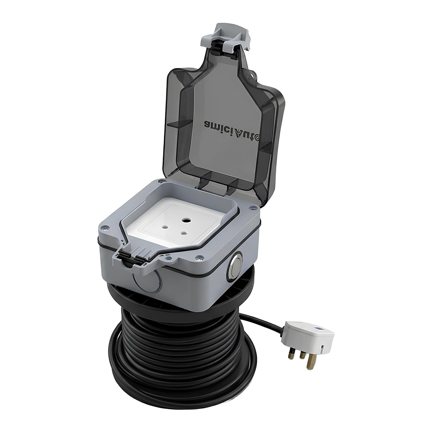 amiciAuto EV Charging Extension Board | 10M Heavy-Duty 1 Sq mm 3-Core Copper Cable | 230V 10A | 1.5kW Load Capacity | IP66 Waterproof | 16A Plug & Socket for Electric Bike and Scooter Charging-image-21