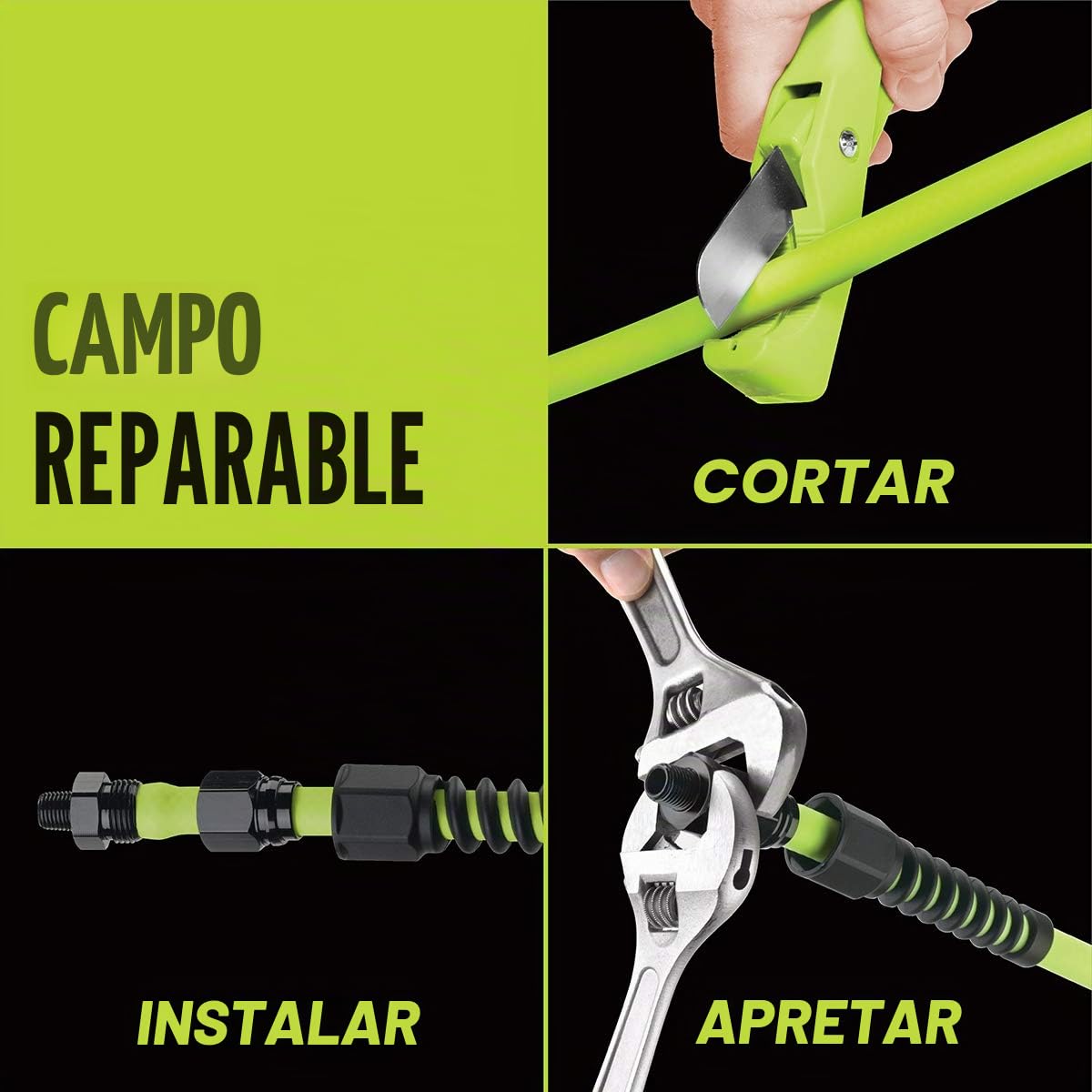 Legado Flexzilla manguera de aire híbrido de Pro