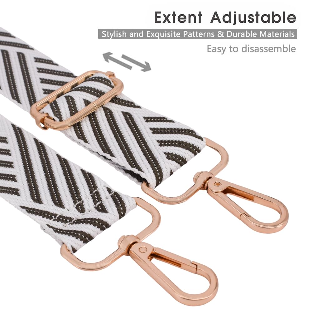 Image of Replacement Purse Strap Shoulder Strap Adjustable Crossbody Strap for Women Crossbody Wide Shoulder Bag