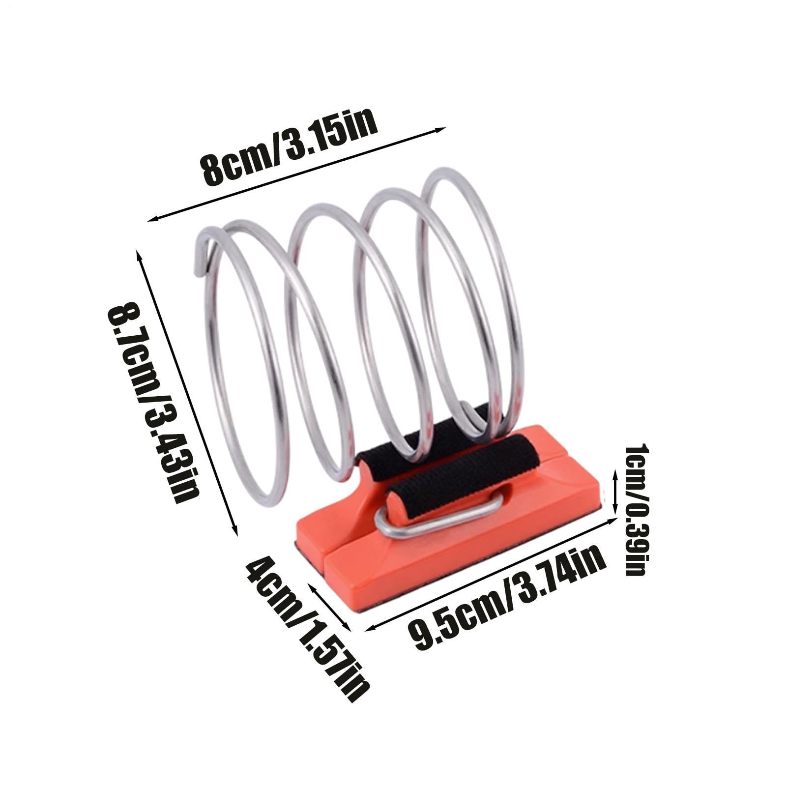 Soporte magnético para herramientas de calor – Estante de herramientas resistente con base magnética | Soporte de fijación de máquina de aire caliente retráctil para envoltura de coche, aplicación de