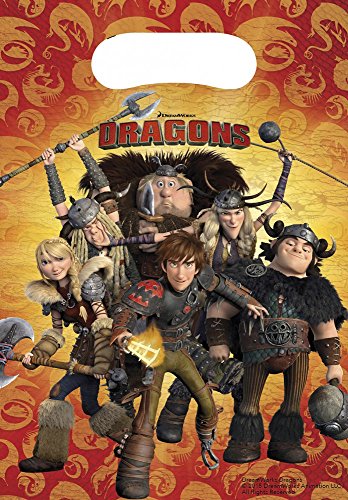 Preisvergleich Produktbild Procos Drachenzähmen leicht gemacht 6 Partytüten