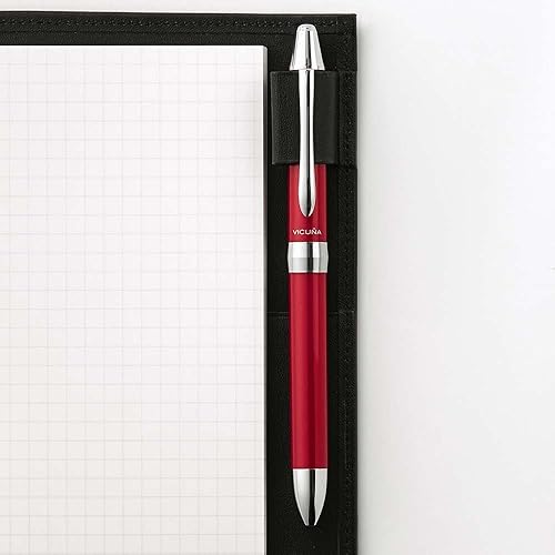 Miniatura 4 de Pentel Bolígrafo multifunción Vicuna EX, bolígrafo fino, lápiz mecánico de 0.020 in, cuerpo rojo (BXW1375B)