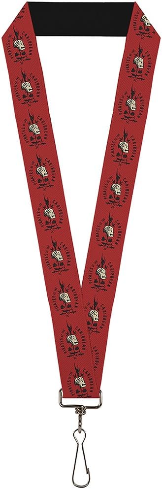 Buckle Down Lanyard - 1.0 - Pirates Of The Carribean Jack Sparrow Skull Accessory
