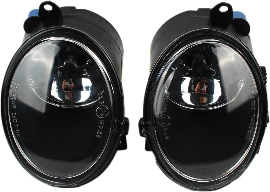 Halogen Fog Light Lamp Assembly Fit for Volkswagen Beetle 2006 2007 2008 2009 2010 | Replace for 1C0941699E 1C0941700E | Left Driver Side & Right Passenger Side 2 Pcs