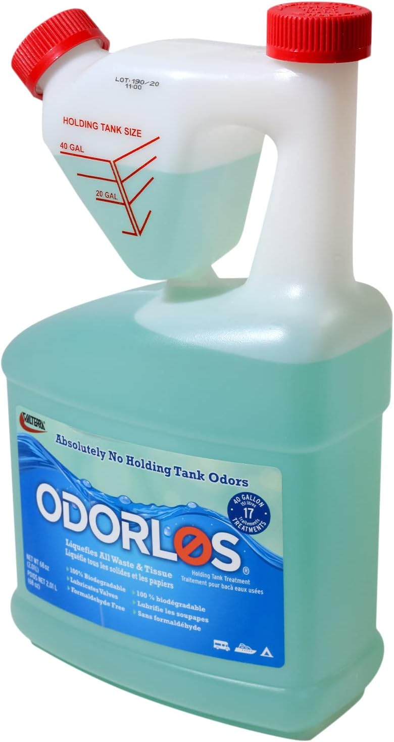 Odorlos V77003 Holding Tank Treatment (68oz Self Measuring Bottle),1 Pack : Automotive