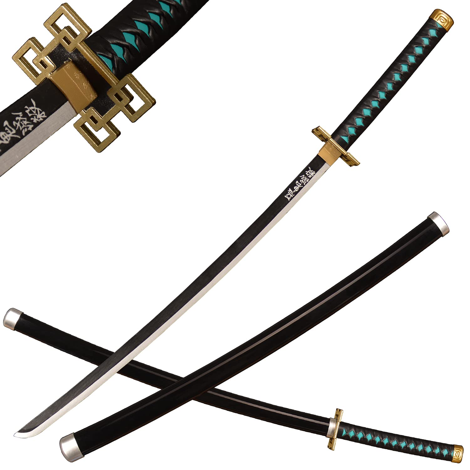 Amazon | 日本のアニメコスプレ小道具刀木刀 - 104cm、刀(C