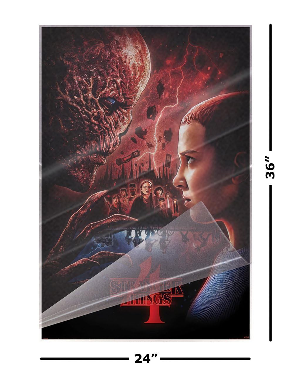 Stranger Things 4 - You Will Lose - Affiche imprimée