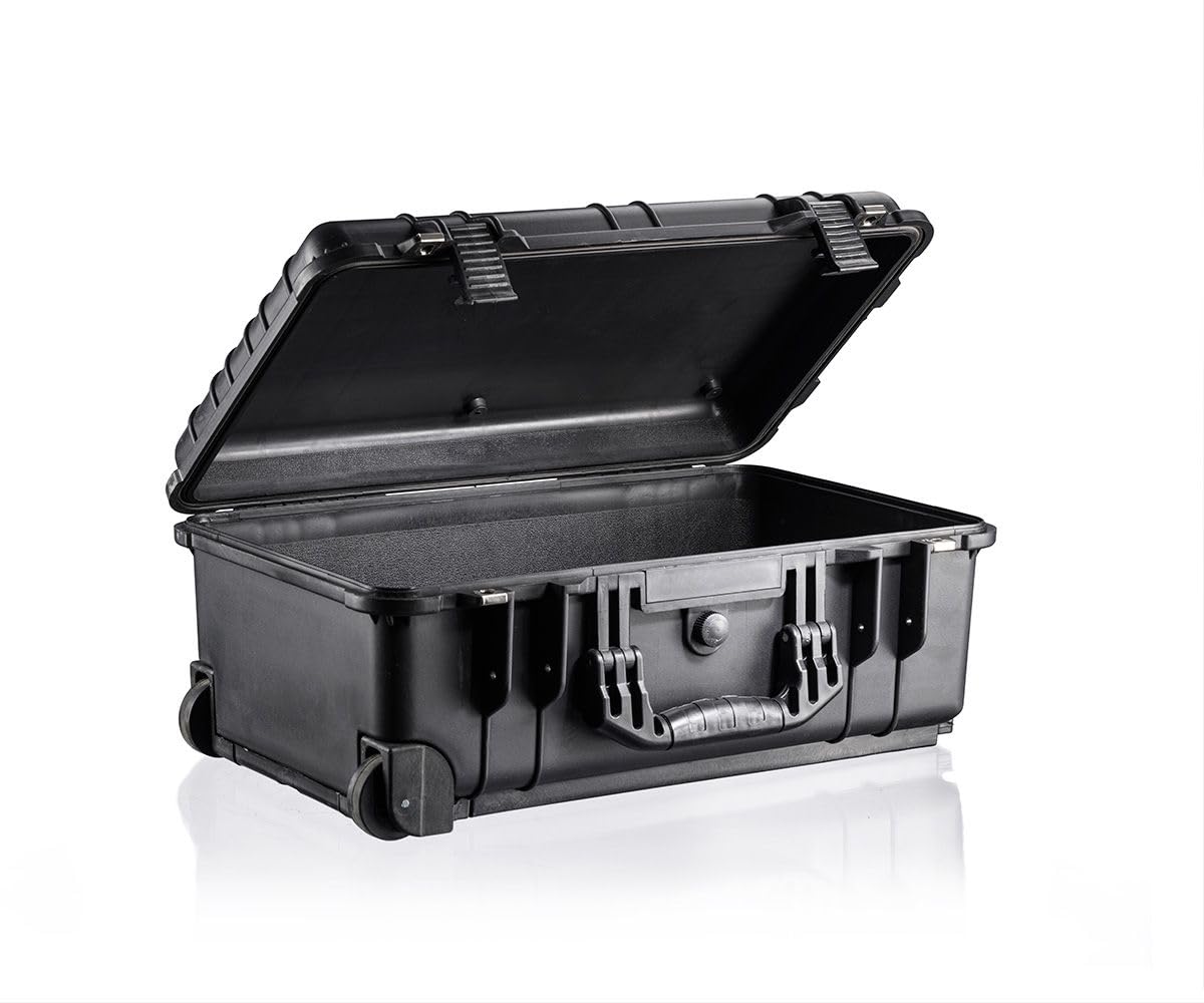 Apollo Case 5015 - Custodia protettiva in plastica resistente per attrezzature, antiurto, design sottile, antigraffio e leggera, ideale per l'uso quotidiano, Nero , Minimalista, plastica