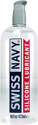SWISS NAVY Lubricante sexual de silicona premium, 16 onzas, lubricante para hombres, mujeres y parejas. MD Science Lab
