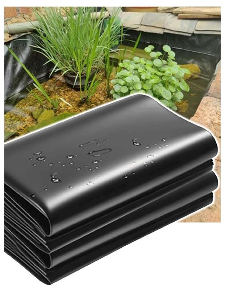 Revestimiento de PVC Multiusos for estanques de 3,3 a 49,2 pies de Largo for estanques Koi, Fuentes de Cascada de jardín, Resistente a Condiciones extremas(2x10.5m)