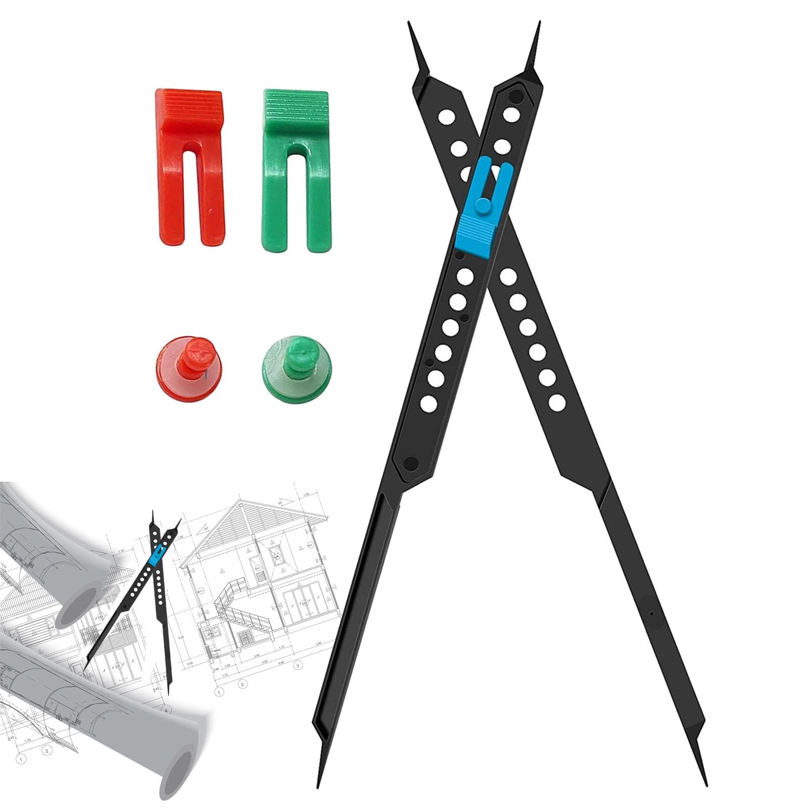 Divisore In Scala Proporzionale Decorhome 10 Pollici Regolabile Per Artisti Strumenti Disegno