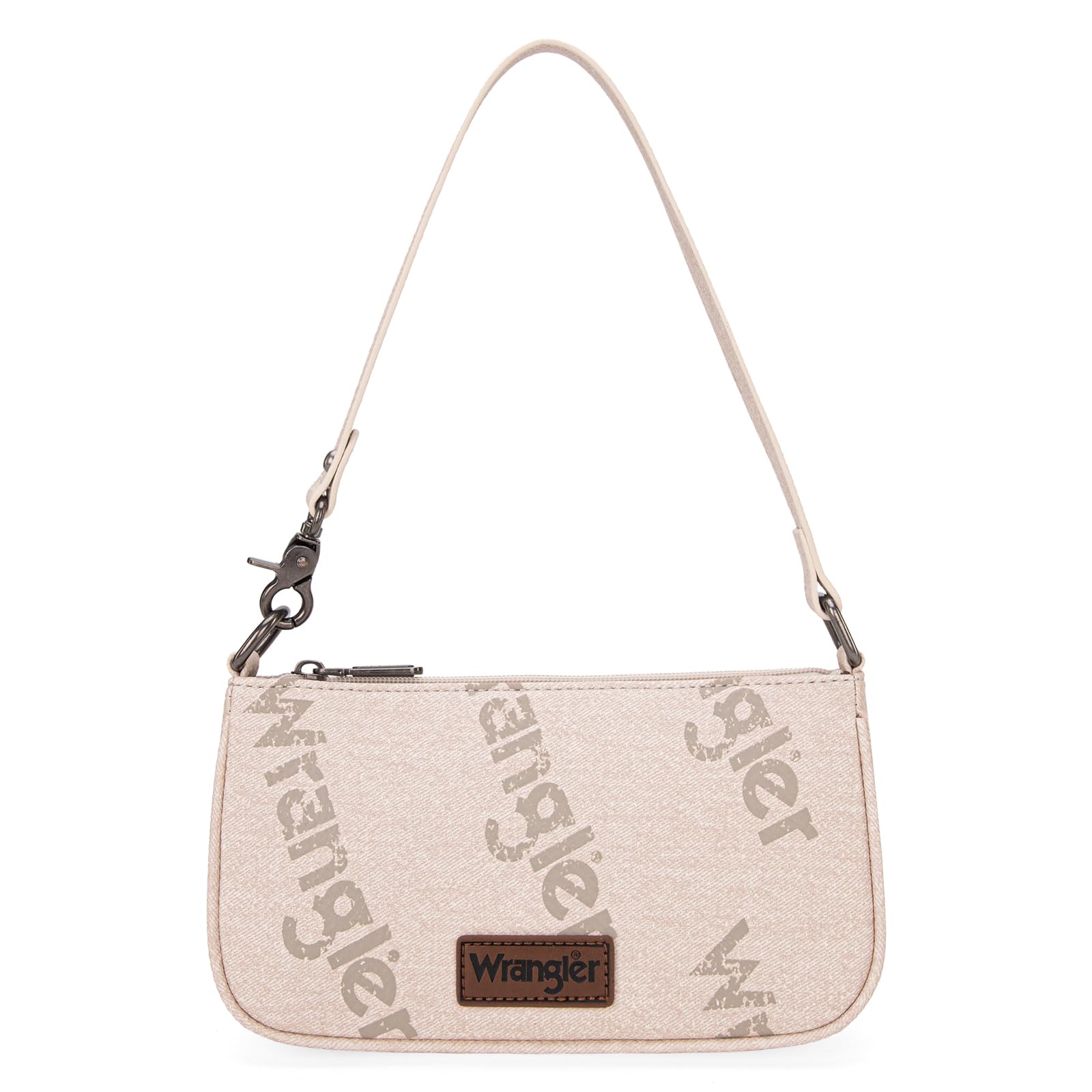 Wrangler Shoulder Bag for Women 90s Retro Top-Handle Hobo Handbag