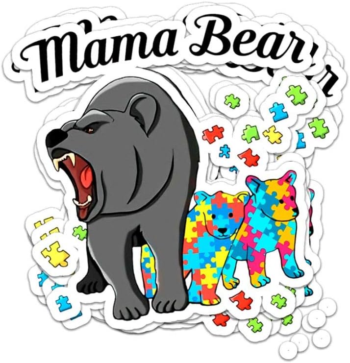 Mama Bear Autism Sticker 6 Pack Hotelmitrusur Com Mama Bear Autism Sticker 6 Pack Hotelmitrusur Com