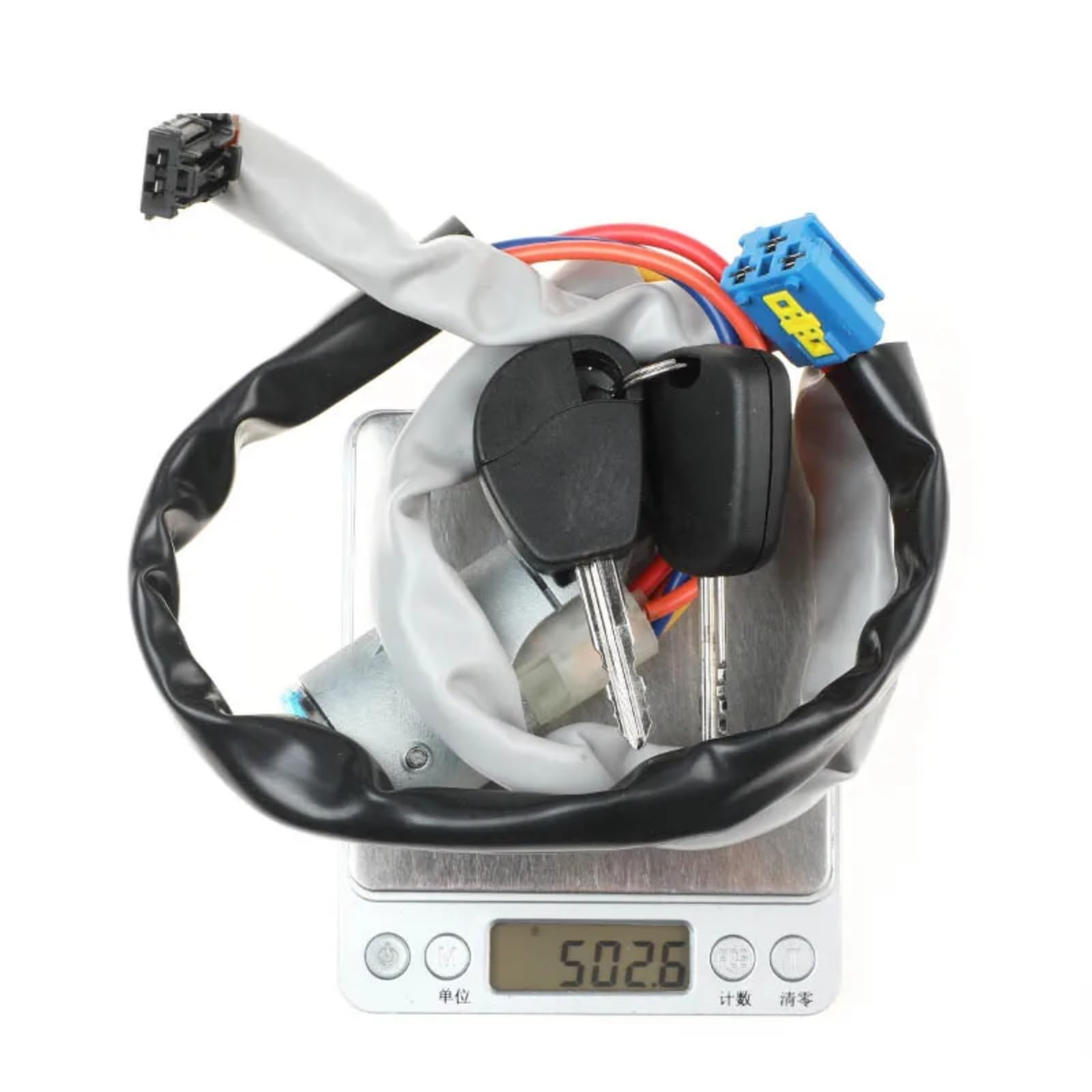 Cilindro de Cerradura del Interruptor de Arranque del Coche con 2 Llaves para Citroën Berlingo MK1 2002–2008 OE 4162CH 4162.CH Interruptor de Encendido