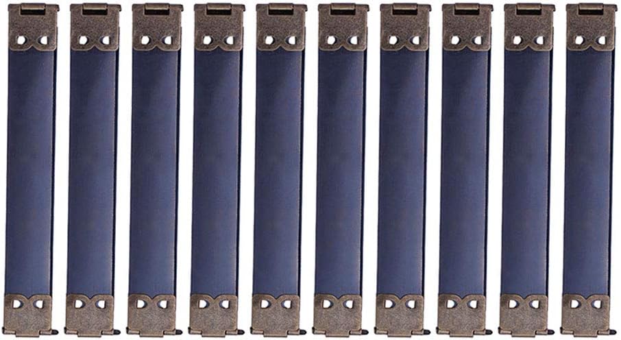 SUPVOX 100PCS Kiss Clasp Bulk Metal Internal Flex Frames Purse Frame Coin Handbag Hinges for Clasp Coin Purse
