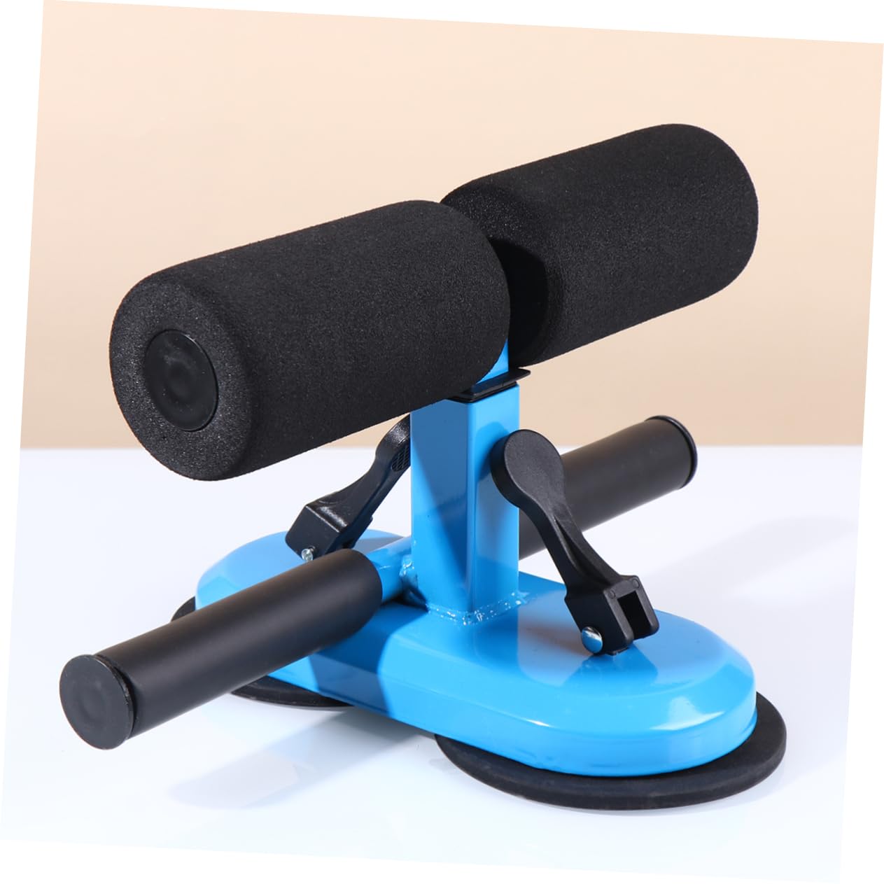 Taillen-Bauch-Trainingsgerät Trainingsbar-Ausrüstung Bauchtrainingsgerät Anpassungsausrüstung Trainingsgeräte Fitnessgeräte Trainierender Fitness-Bar Übungsstange Blue