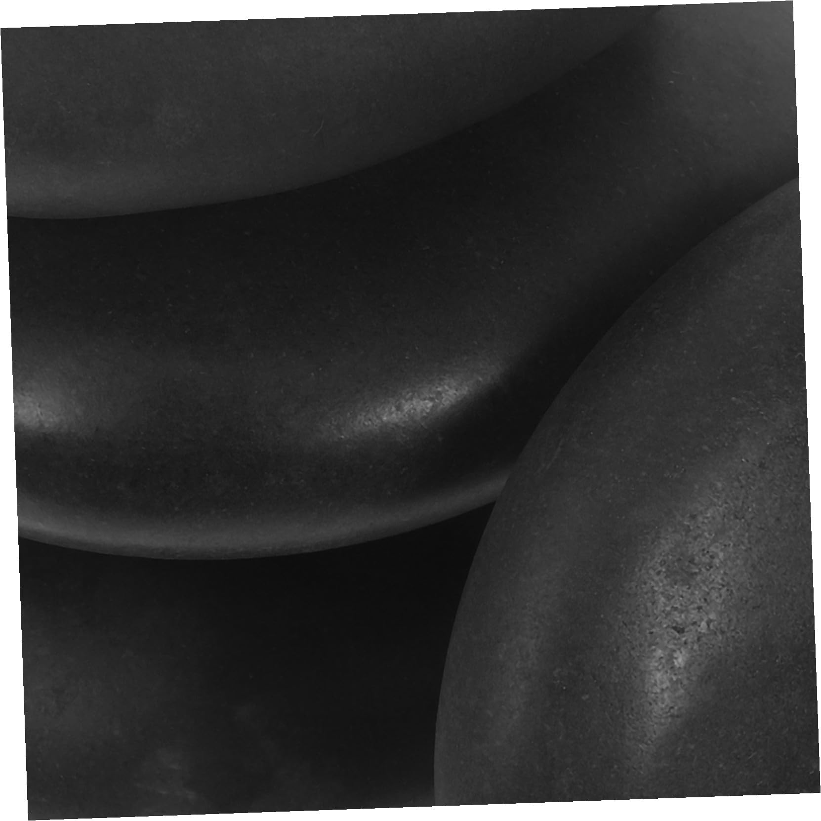 Yardenfun 4 Piezas Piedra de Masaje Caliente Juego de Piedras Calientes para Spa Uso Doméstico Relajación Muscular