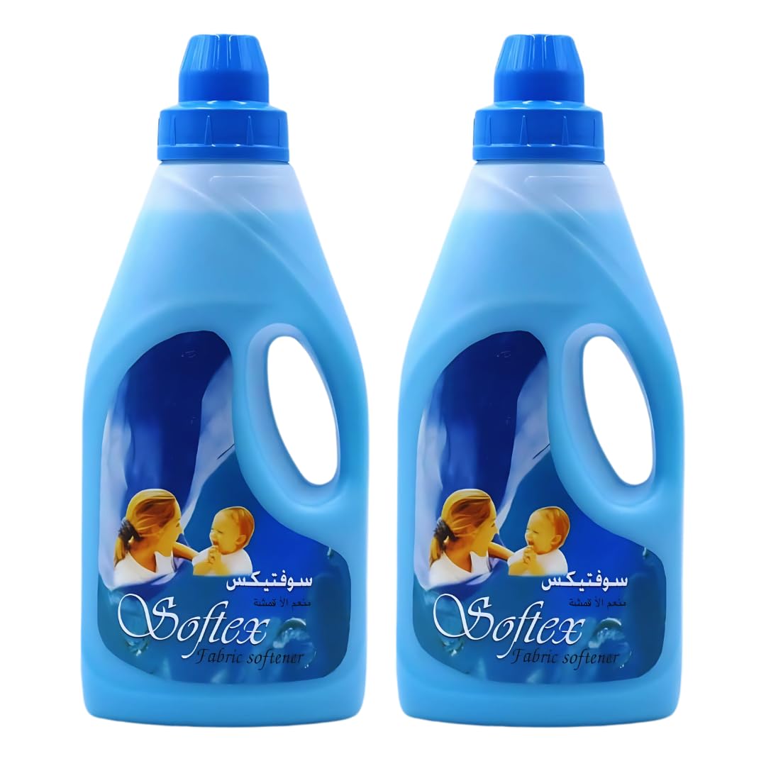 Softex Fabric Conditioner – Ultra Softness & Freshness for All Fabrics 2x2L