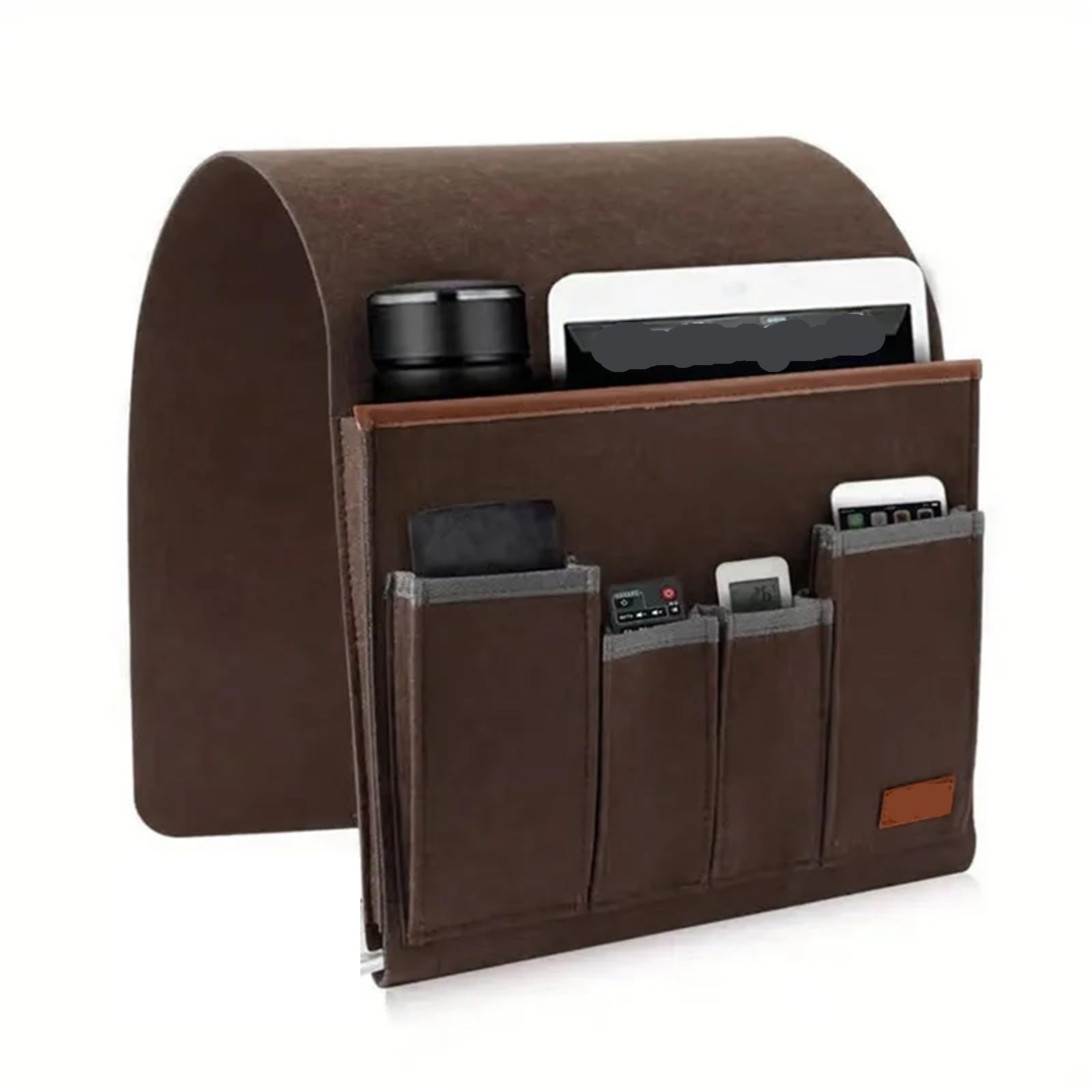 ZPFDSG Household Armchair Caddy Felt Couch Recliner Armrest Organizer For Magazine Hanging Storage Bag