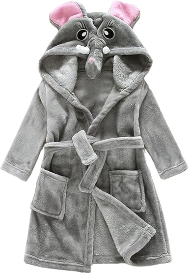 elephant baby dressing gown
