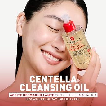 Erborian - Centella Cleansing - Makeup Remover Oil, Cleansing Gel, Makeup Remover Balm for Face with Centella Asiatica - All Skin Types - Korean Cosmetic Care