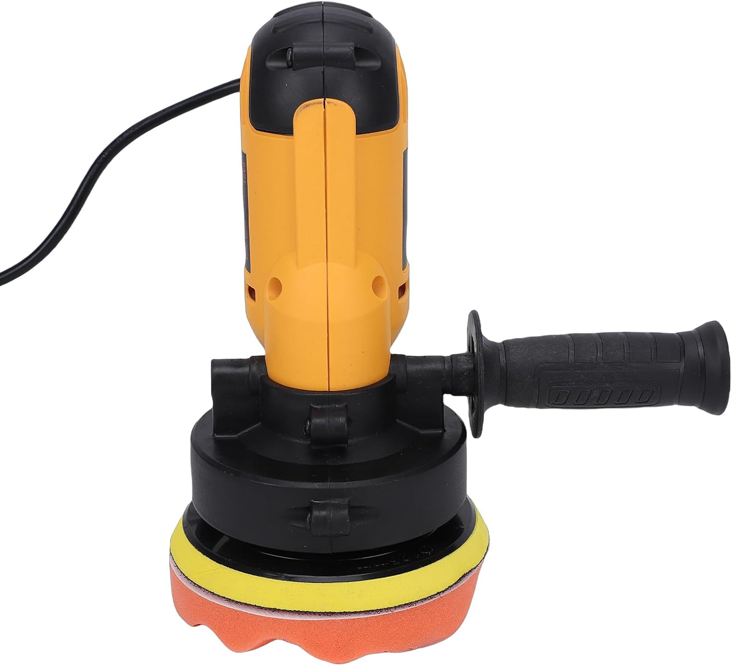 Car Buffer Polisher 5 Inch Car Waxing Kit Polishing Pads Variable Speed Handheld Polishing Machine Automotive Furniture Metal Floor Waxing Detailing