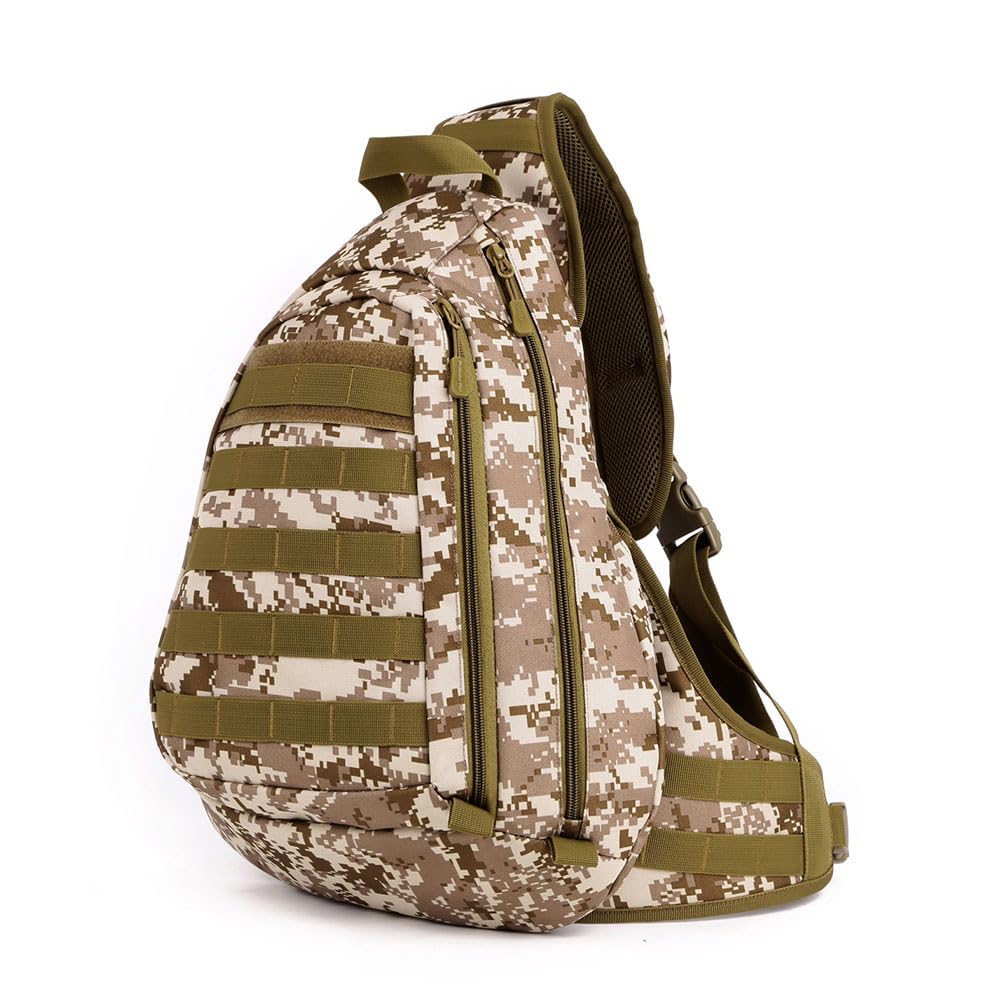 Plecak taktyczny 14 cali crossbody torba na laptopa na klatkę piersiową plecak na jedno ramię plecak turystyczny na zewnątrz
