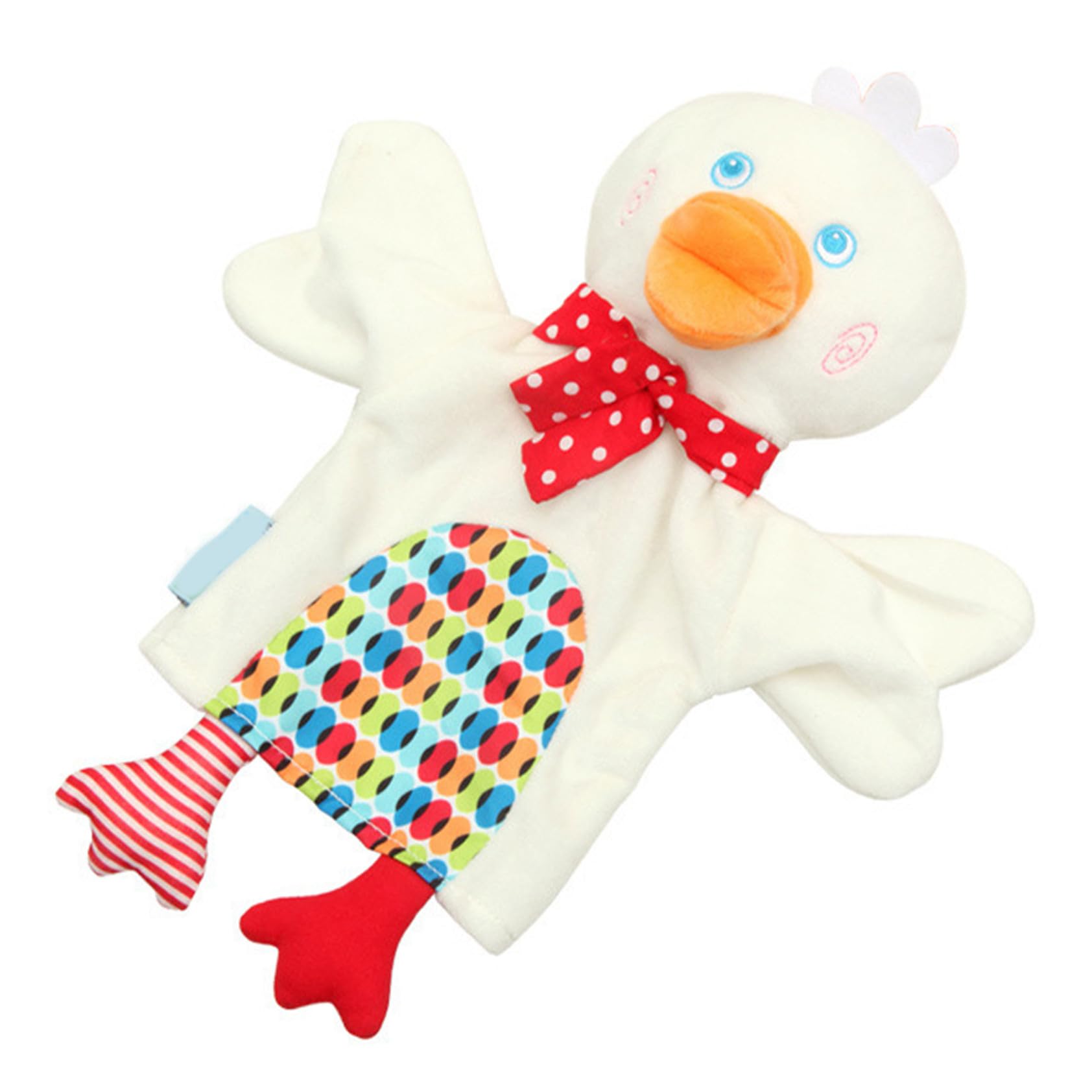 TOYANDONA Títere De Mano De Pato para Niño Niña Juguete Interactivo Educativo para Padres Hijos Muñeco De Peluche para Cuentacuentos y Creativos para Niño Niña De Años