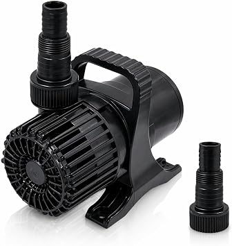 Aqua Pulse Submersible Pond Pump, 2,200 GPH, 20 ft Cord | 15 ft max head, 120W energy efficient, Ultra quiet, For koi ponds, Waterfalls, Fountains