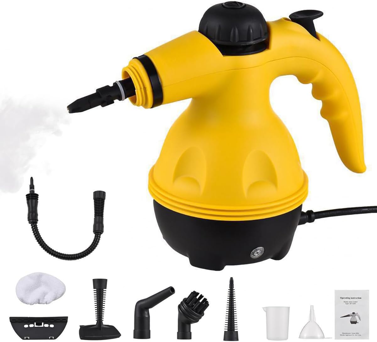 Amazon.com - WINB Handheld Steam Cleaner with 360° Rotating Nozzle ...