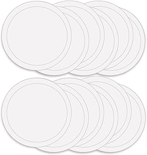 ABN 32oz Paint Mixing Cup Lids 12 Pack - Epoxy Resin Supplies Automotive Paint Mixing Cup Lids, Clear Plastic Quart Epoxy Measuring Cup Lids