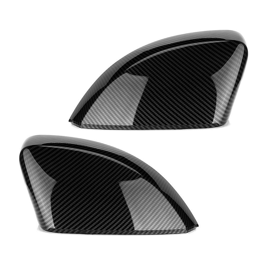 for, A3 S3 8V RS3 Seitenspiegelabdeckungen Kappen Carbon Look 2017 Ersetzen 2015 2016 2018 2013 2014 2019